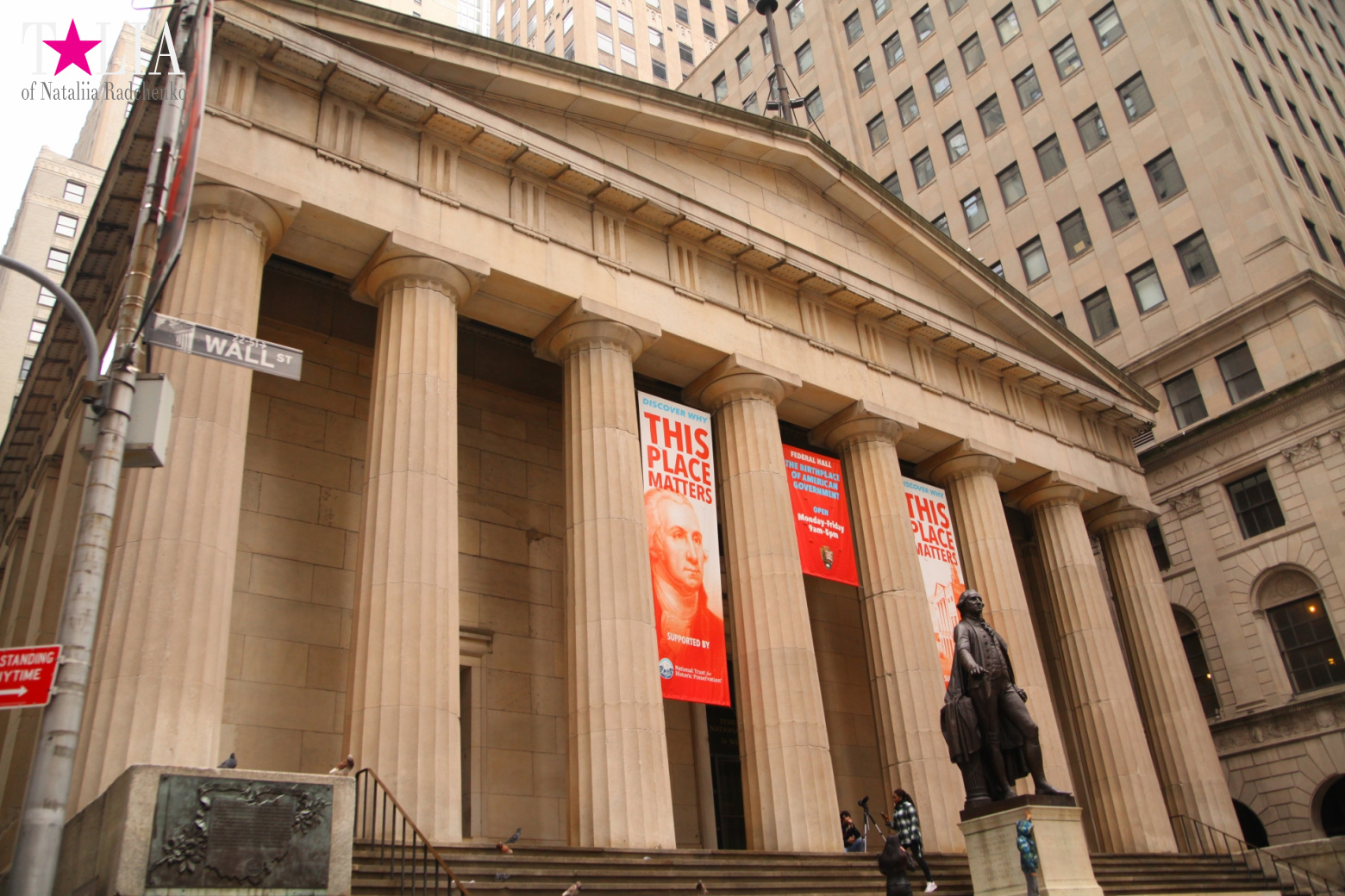 The Financial District of Manhattan: The bull, the New York Stock Exchange, Wall Street, the World Trade Centre, 9/11 Memorial